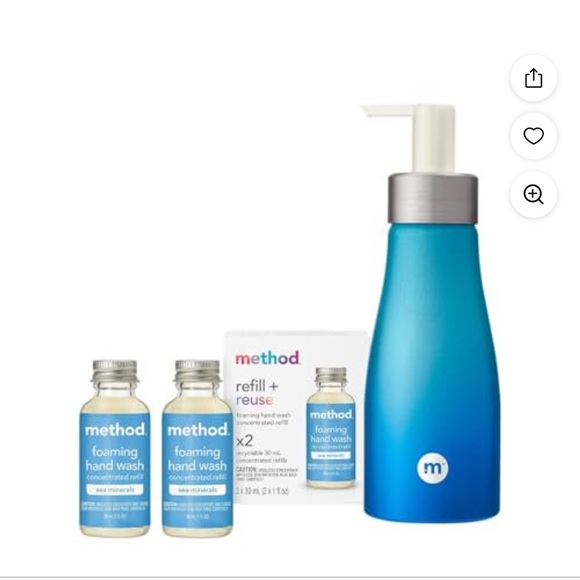 Method Sea Minerals Foaming Hand Wash Concentrate Kit - Blue - Picture 7 of 7